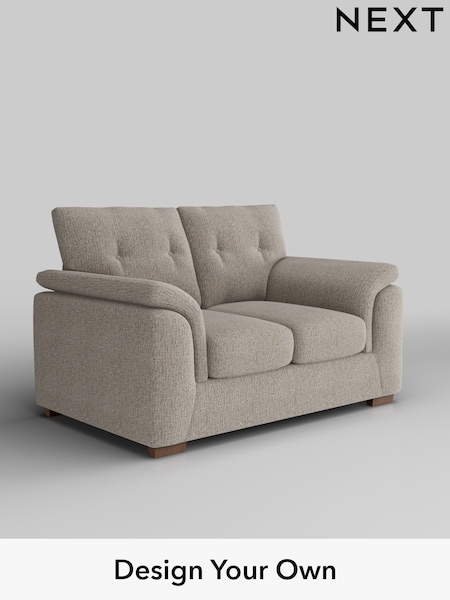 Chunky Boucle Easy Clean/Dove Hayden Buttoned Back (F24553) | £1,025