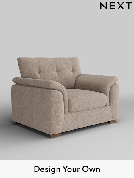 Chunky Chenille/Light Dove Hayden Buttoned Back (F24558) | £850