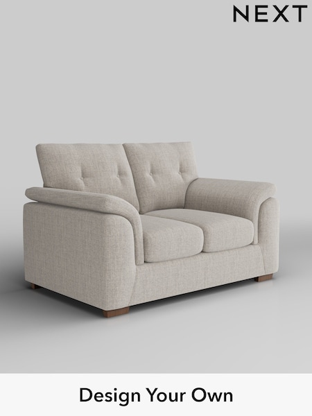 Chunky Weave/Dove Grey Hayden Buttoned Back (F24575) | £1,025