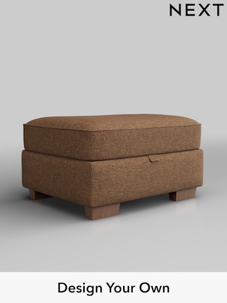 Chunky Weave/Mid Clay Natural Hayden Buttoned Back (F24582) | £499