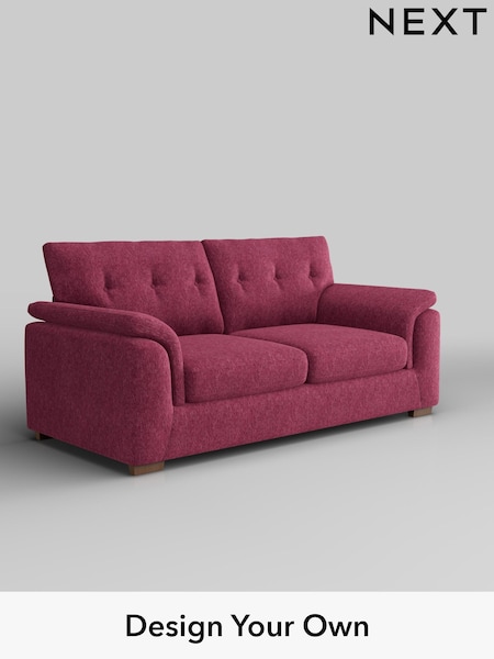 Cotswold Chenille/Dark Raspberry Pink Hayden Buttoned Back (F24583) | £1,225