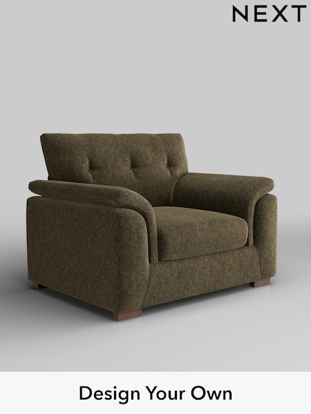 Cotswold Chenille/Dark Green Hayden Buttoned Back (F24584) | £850