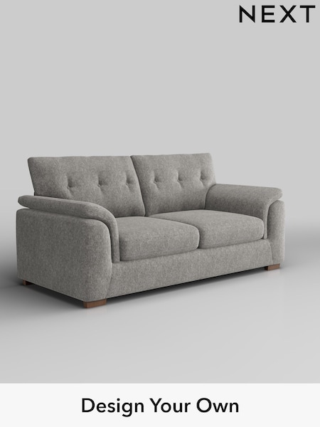 Cotswold Chenille/Silver Grey Hayden Buttoned Back (F24596) | £1,225