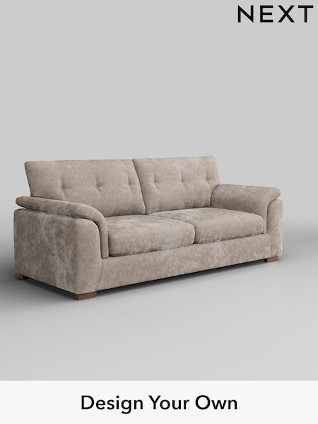 Distressed Velour/Mid Natural Hayden Buttoned Back (F24615) | £1,325