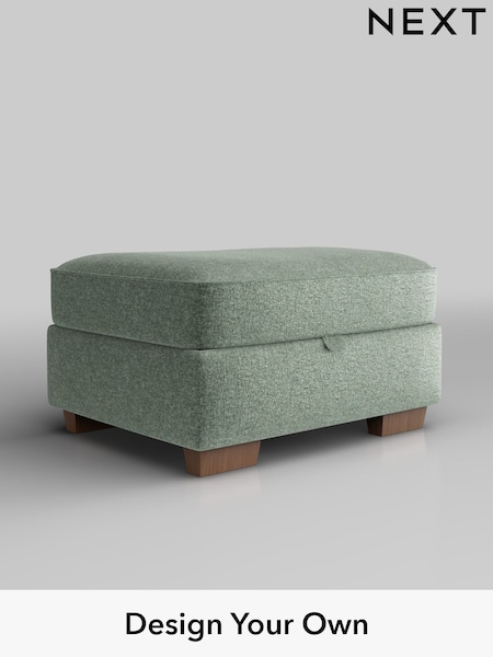 Plush Chenille/Mid Slate Teal Green Hayden Buttoned Back (F24657) | £499