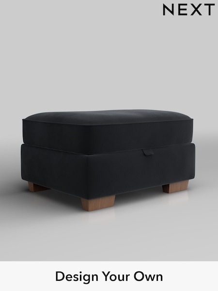 Plush Velvet Easy Clean/Charcoal Grey Hayden Buttoned Back (F24659) | £499