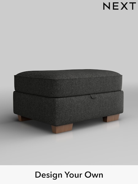Tweedy Blend Easy Clean/Charcoal Grey Hayden Buttoned Back (F24672) | £450
