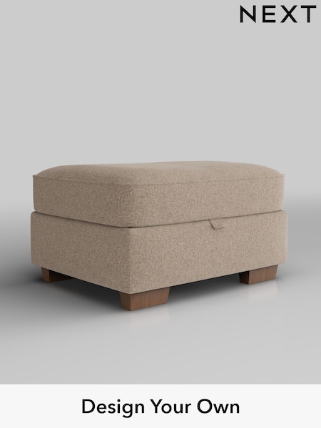 Tweedy Blend Easy Clean/Light Dove Natural Hayden Buttoned Back (F24673) | £450