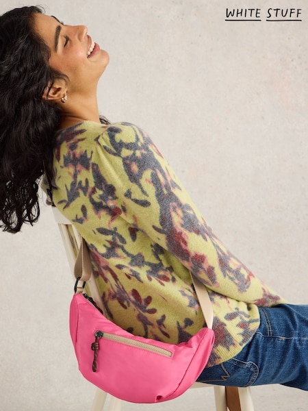 White Stuff Pink Meadow Crossbody Bag (F25102) | £39