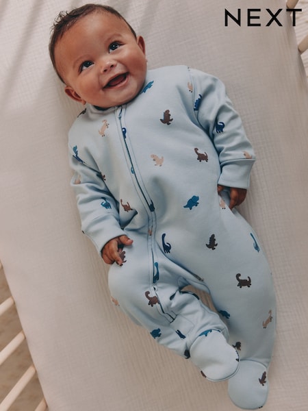 Blue Dinosaur 2.5 TOG Wadded Sleepsuit (F25157) | £18 - £20