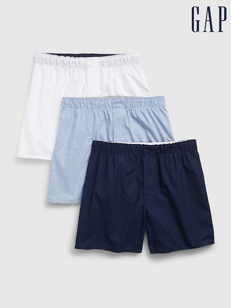 Gap Navy/Blue Boxers (3-Pack) (F25513) | £30