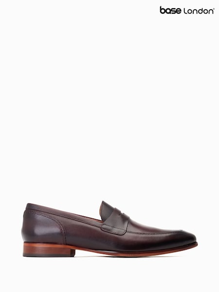 Base London Bruno Slip-On Penny Loafers (F25586) | £65