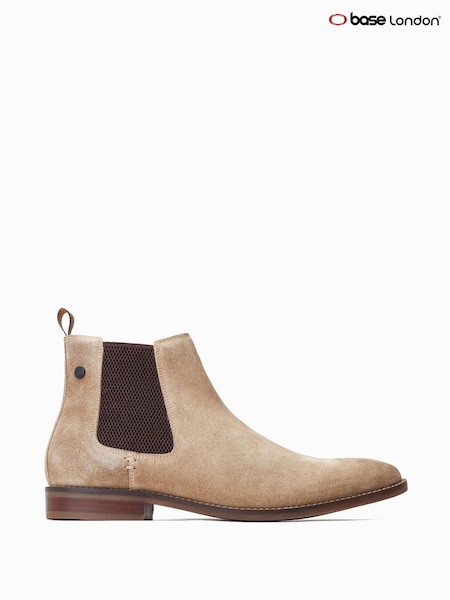 Base London Virgil Pull On Chelsea Brown Boots (F25624) | £70