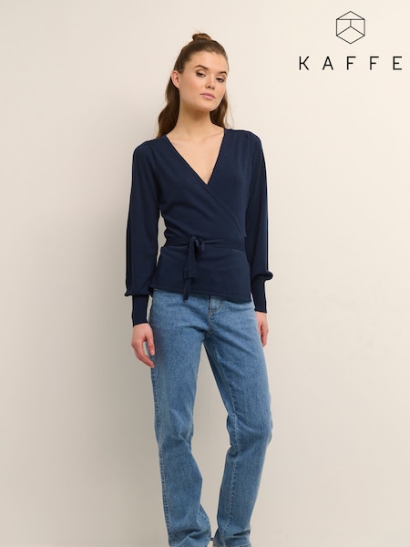 Kaffe Anno Astrid Wrap Cardigan (F25746) | £45