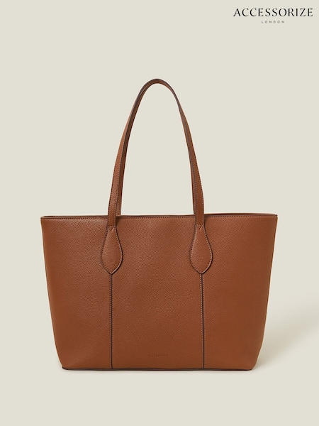 Accessorize Natural Laptop Tote Bag (F25792) | £40