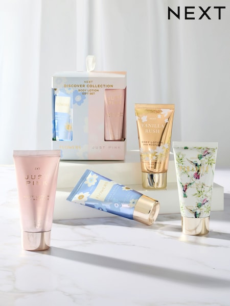 Set of 4 Travel Size 24hr Moisturising Body Lotion (F26247) | £12