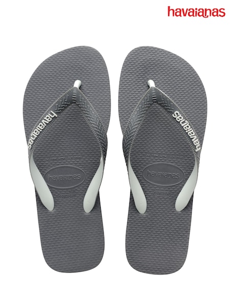 Havaianas Mens Grey Top Mix Sandals (F26510) | £27
