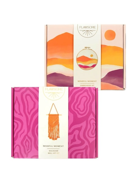 Portico Designs Orange Flawsome Crafting Mindfulness Gift Set (F26677) | £33