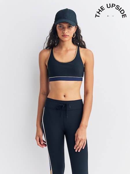 The Upside Black Revolver Jade Racerback Bra (F27046) | £33