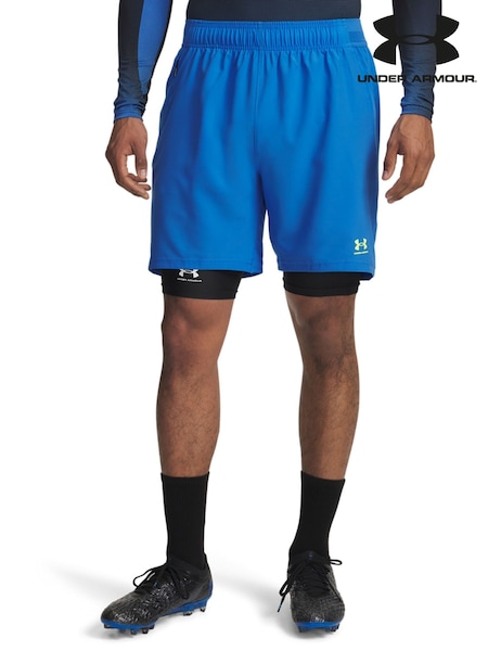 Under Armour Blue Challenger Pro Shorts (F27102) | £36