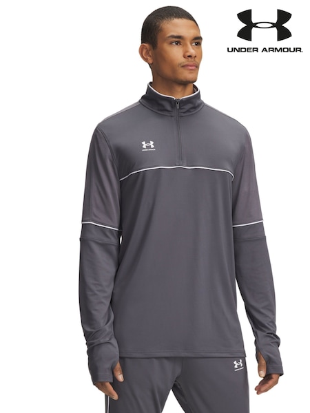 Under Armour Grey Challenger 1/4 Zip Sweater (F27114) | £45