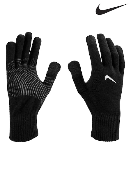 Nike Black Knit Tech and Grip Gloves (F27164) | £17