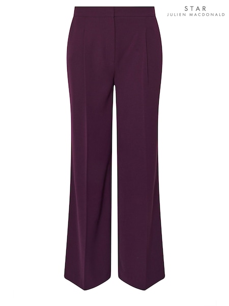 Star by Julien MacDonald Purple Wide Leg Trousers (F27592) | £55