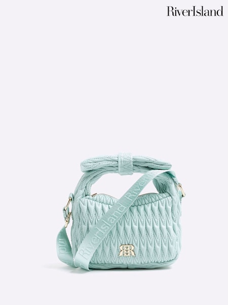River Island Blue Girls Ruched Shoulder Bag (F27713) | £22