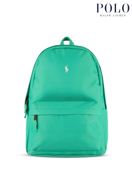 Polo Ralph Lauren Green Logo Colourblock Backpack (F27816) | £80