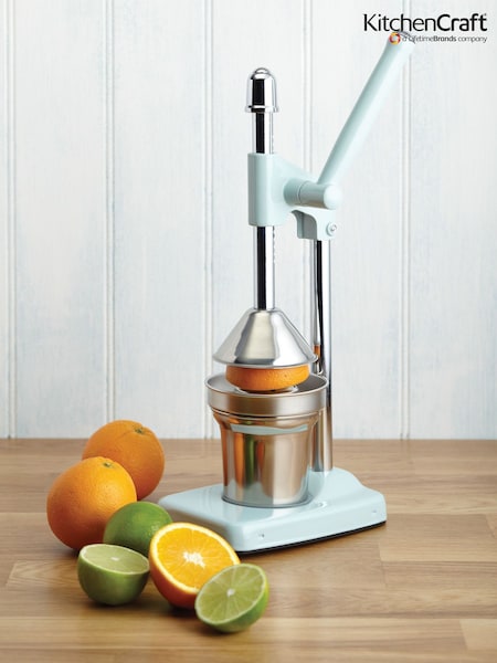 Kitchencraft Blue Vintage Heavy Duty Juicer Durable (F27904) | £45