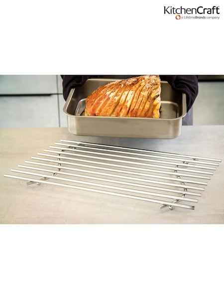 Kitchencraft Silver Large Metal Hot Pan Trivet (F27906) | £30