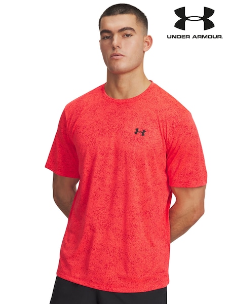 Under Armour Red Tech Short Sleeves Crew Sweatshirt (F28239) | £30