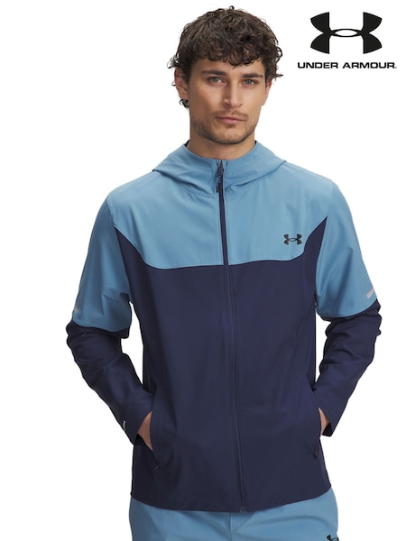Under Armour Blue Tech Woven Hoodie (F28367) | £75