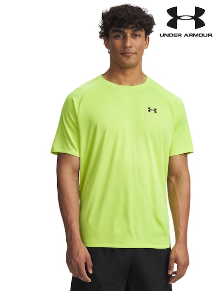 Under Armour Green Tech Short Sleeve Crew Sweatshirt (F28402) | £30