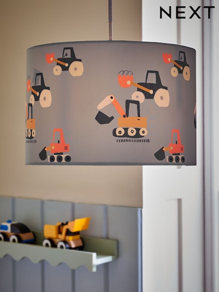 Grey Football Easy Fit Pendant Lamp Shade (F28666) | £22