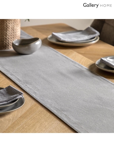 Gallery Home Grey Dove Table Runner (F28802) | £16