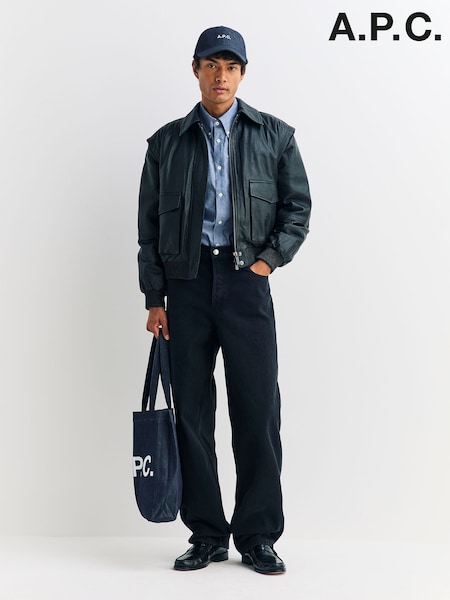 A.P.C. Black Fairfax Jeans (F28902) | £224 - £225