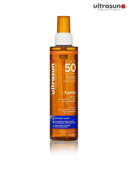 Ultrasun Family Wet Skin Spray SPF50 200ml (F28927) | £32
