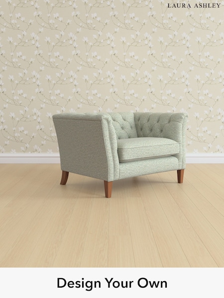 Borwick/Newport Blue Chatsworth Button Back By Laura Ashley (F29162) | £1,150