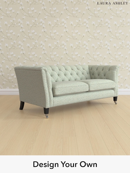 Borwick/Newport Blue Chatsworth Button Back By Laura Ashley (F29162) | £1,500