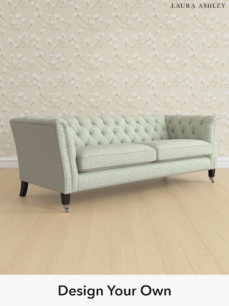 Borwick/Newport Blue Chatsworth Button Back By Laura Ashley (F29162) | £1,700