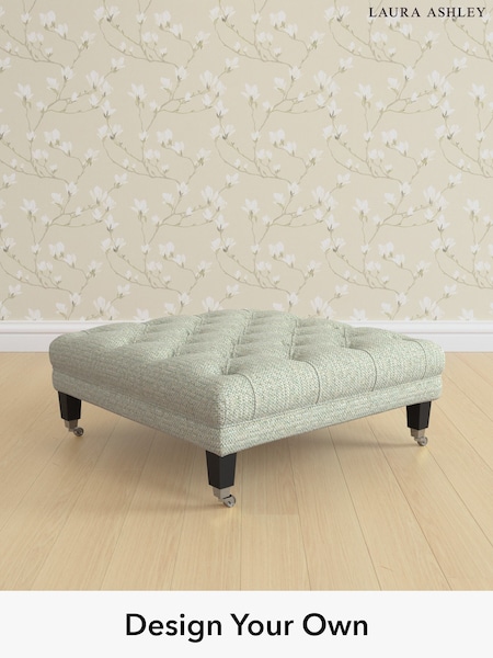 Borwick/Newport Blue Chatsworth Button Back By Laura Ashley (F29162) | £650