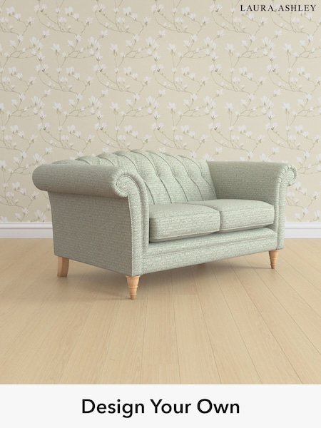 Borwick/Newport Blue Gloucester Button Back By Laura Ashley (F29189) | £1,300
