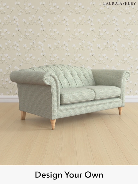 Borwick/Newport Blue Gloucester Button Back By Laura Ashley (F29189) | £1,400