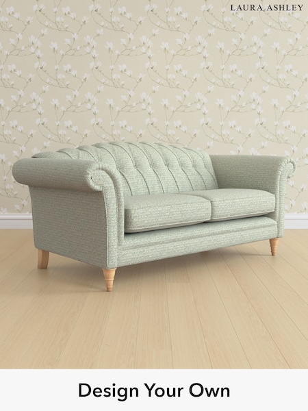 Borwick/Newport Blue Gloucester Button Back By Laura Ashley (F29189) | £1,500