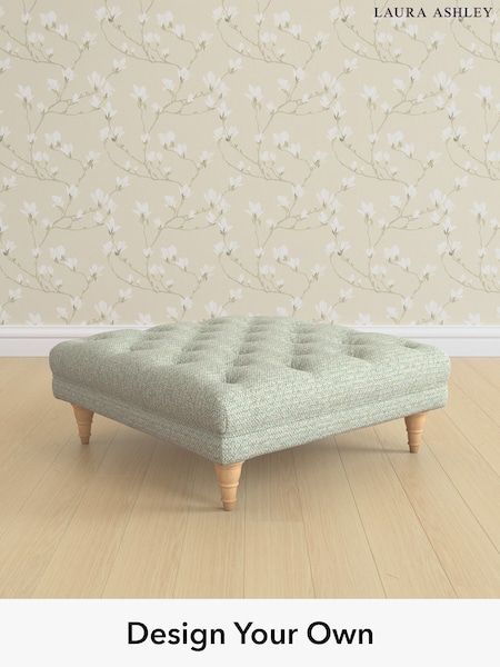 Borwick/Newport Blue Gloucester Button Back By Laura Ashley (F29189) | £650