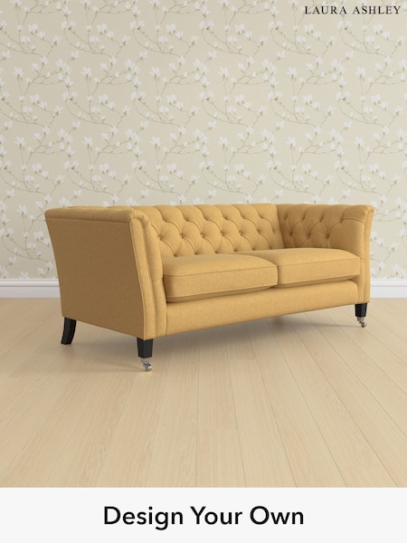 Peyton/Ochre Yellow Chatsworth Button Back By Laura Ashley (F29249) | £1,350