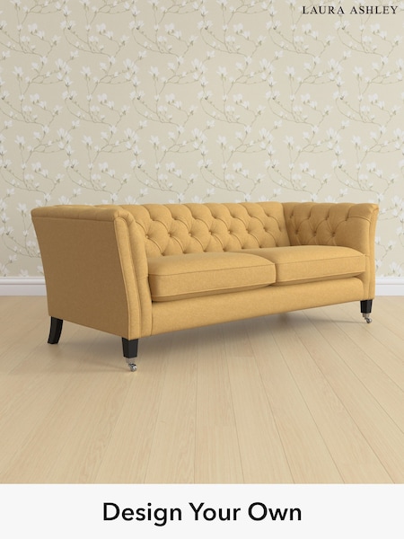 Peyton/Ochre Yellow Chatsworth Button Back By Laura Ashley (F29249) | £1,450