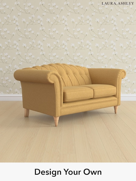 Peyton/Ochre Yellow Gloucester Button Back By Laura Ashley (F29261) | £1,150