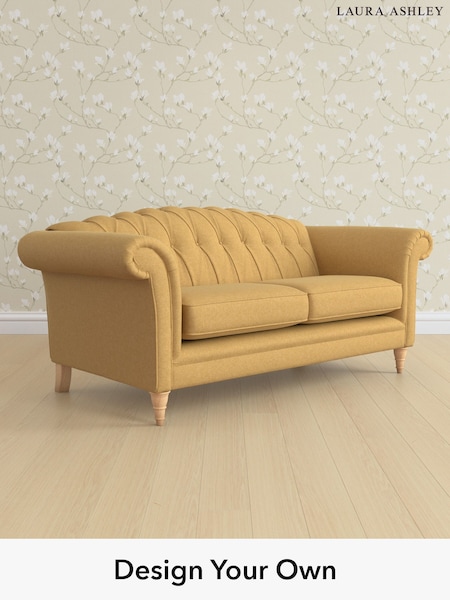 Peyton/Ochre Yellow Gloucester Button Back By Laura Ashley (F29261) | £1,350